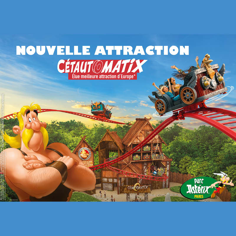 ASTERIX : Billet 1 jour saison 2026 – Tarif unique Adulte/enfant
